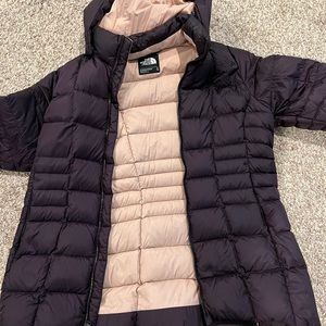 The North Face purple color XL Large winter coat.